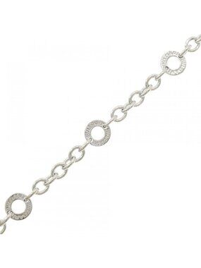 Bvlgari Charm Bracelet White Gold